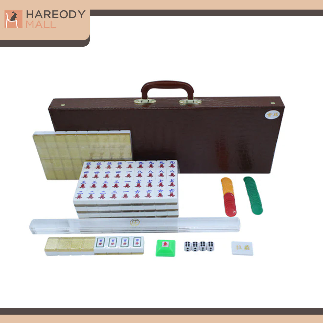 手搓水晶台灣麻雀牌 (5分)