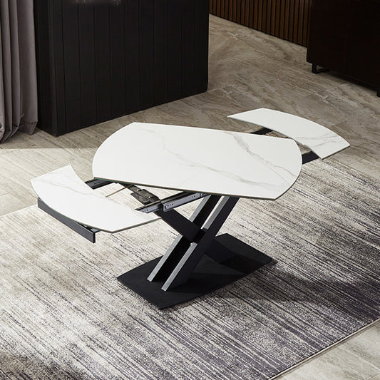 Zane 岩板伸縮餐枱