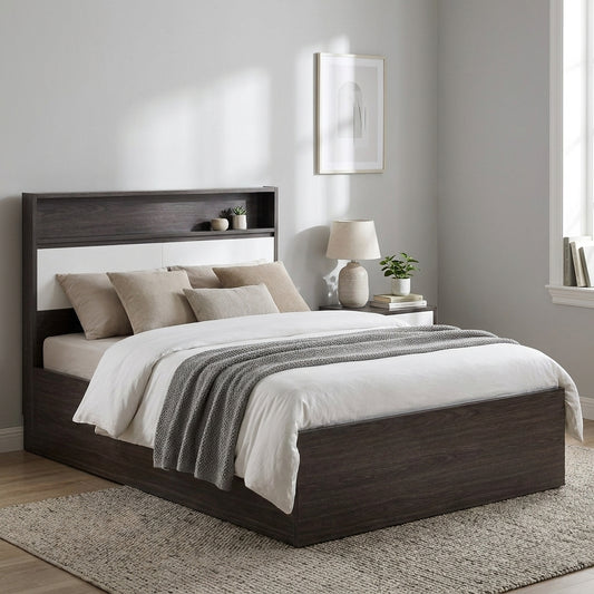 Eclipse Gas Lift Bed with Storage Headboard 2