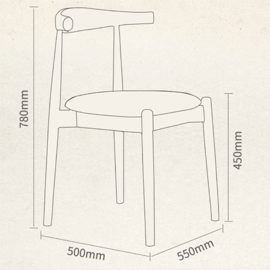 (自取價) Elton SC 可疊式實木椅子 -陳列品