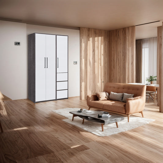 Eclipse Series - Three-door modular wardrobe