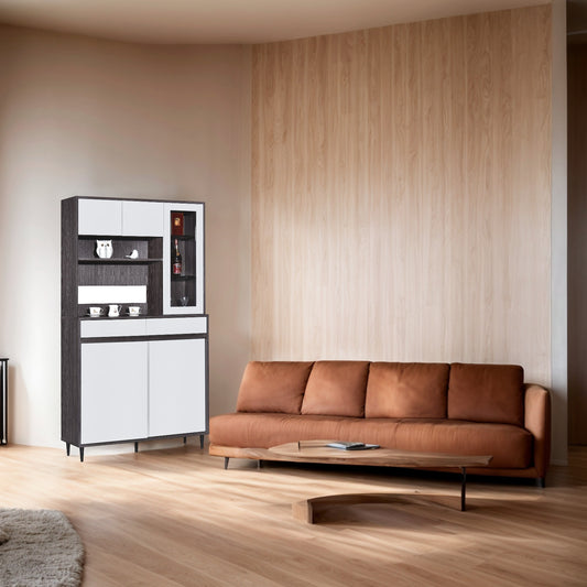 Eclipse Series - 1.2m double door combination shoe cabinet