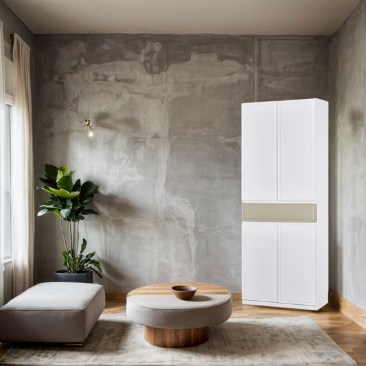 Harmony Series - 70cm double-door high shoe cabinet