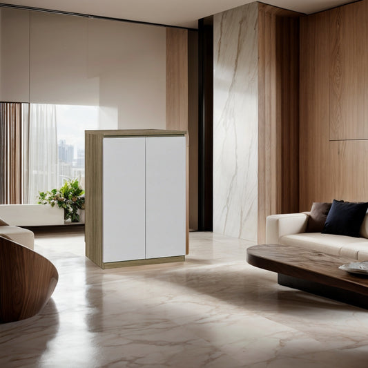 Breeze Series-Double Door Shoe Cabinet