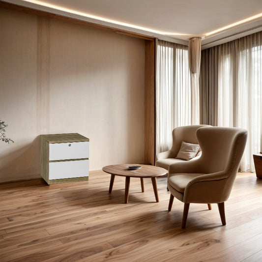 Breeze Series - 46cm Bedside Table