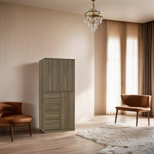 Breeze Series - 92cm upper and lower Zhaomen wardrobe