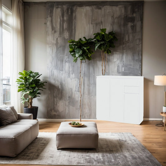 Ivory Series-1.07m Shoe Cabinet