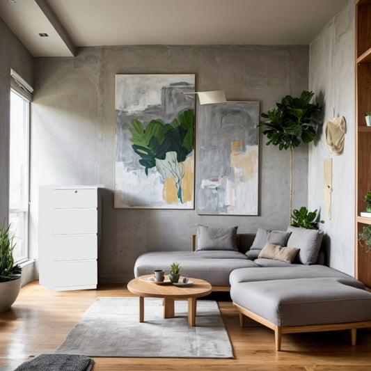 Ivory series- 51cm four-barrel cabinet