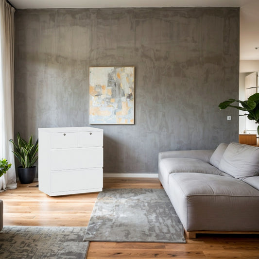 Ivory Series - 75cm four-barrel cabinet