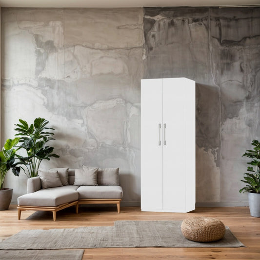 Ivory Series - 76cm double door wardrobe