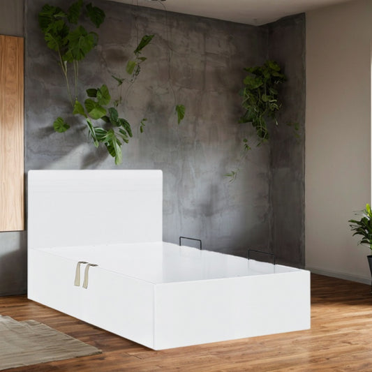 Ivory系列 - 木床屏油壓床架