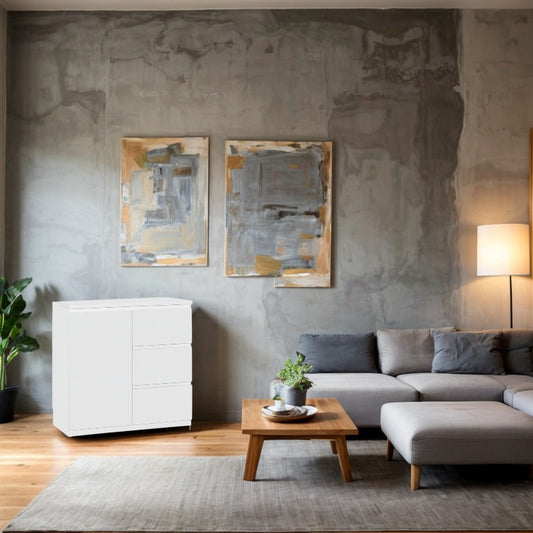 Ivory Series- 92cm Sideboard