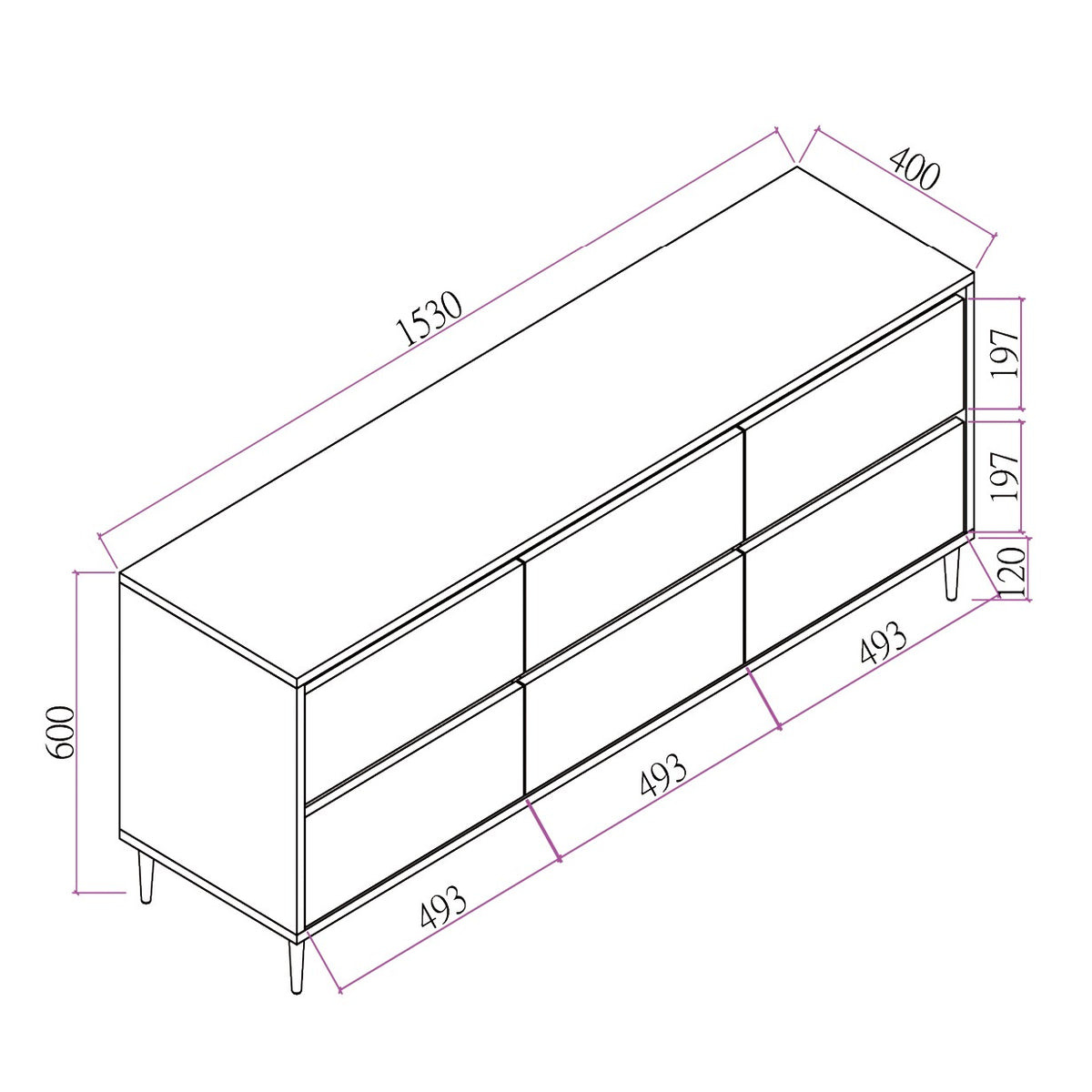 ecplise 153 b dimension