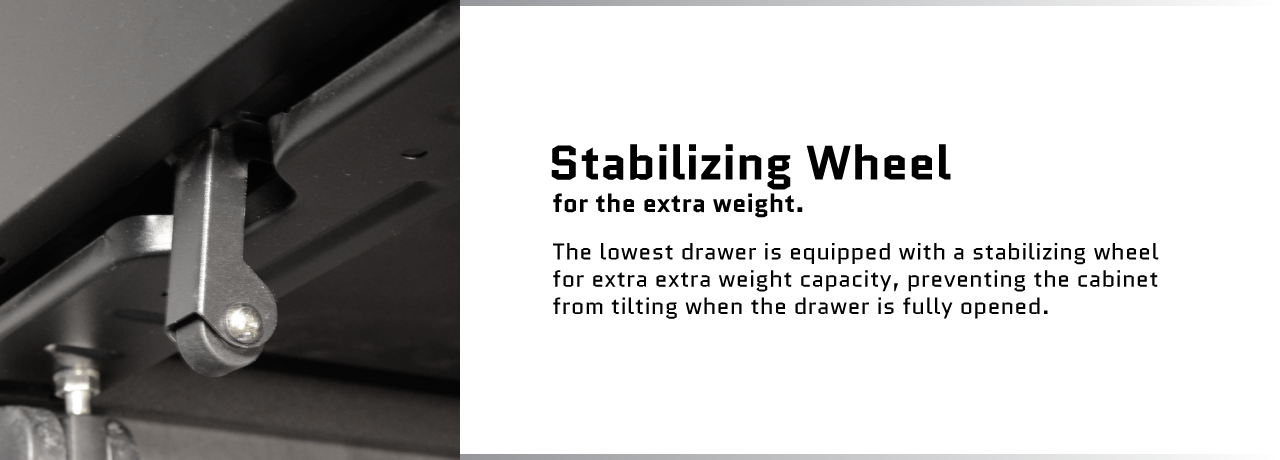 Zenox 3-tier mobile drawer