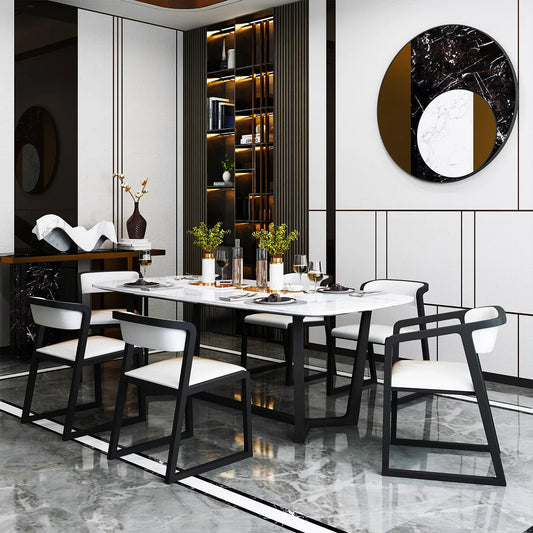 Chess II solid wood dining chair (set of two)