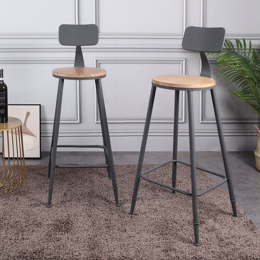 Carnet BS steel bar stool (set of two)