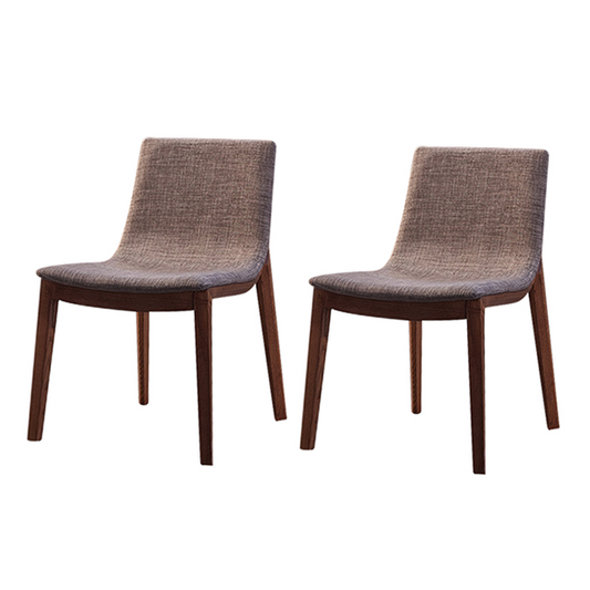 Harmon I solid wood dining chair (set of two)