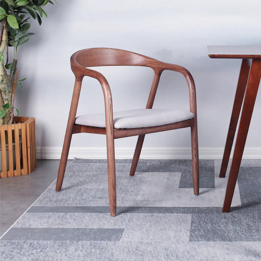 Hiro II 實木扶手椅子 (兩張套裝)