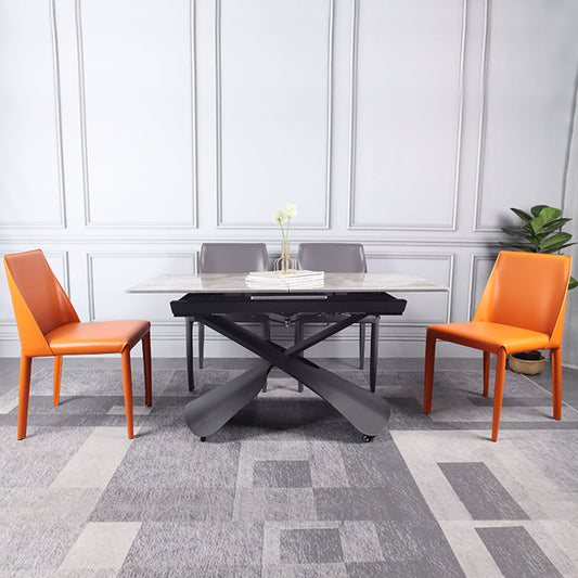 Lamia slate lift coffee table with retractable surface