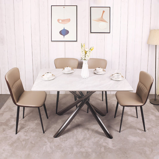Mely slate dining table