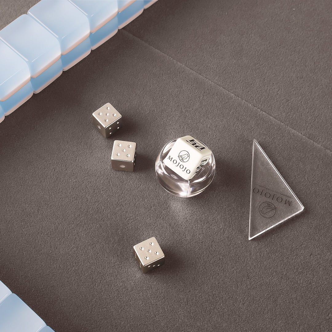 (Upgraded quick installation version) Porter portable folding solid wood mahjong table + hand-rubbed mahjong brand set