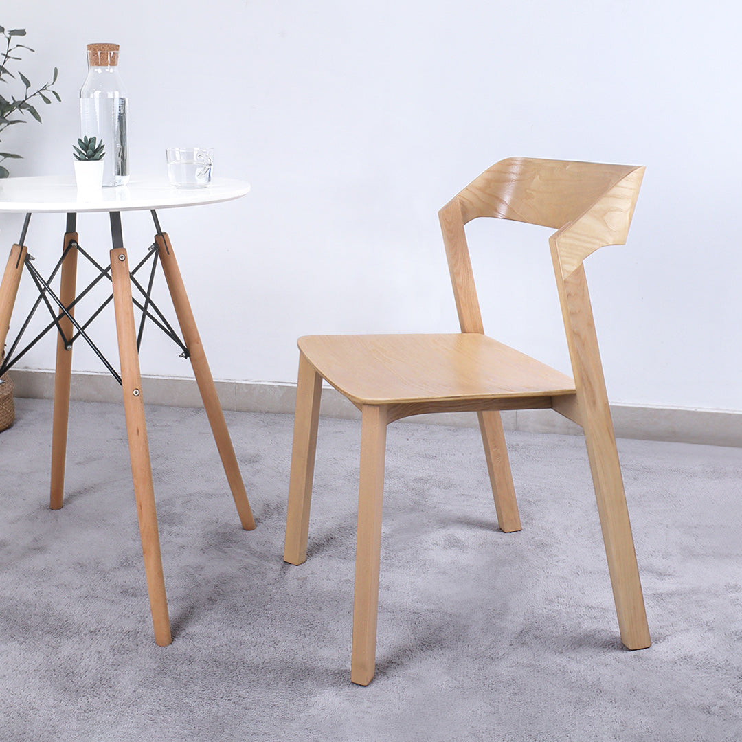 Fandango 實木可疊椅子 (兩張套裝)