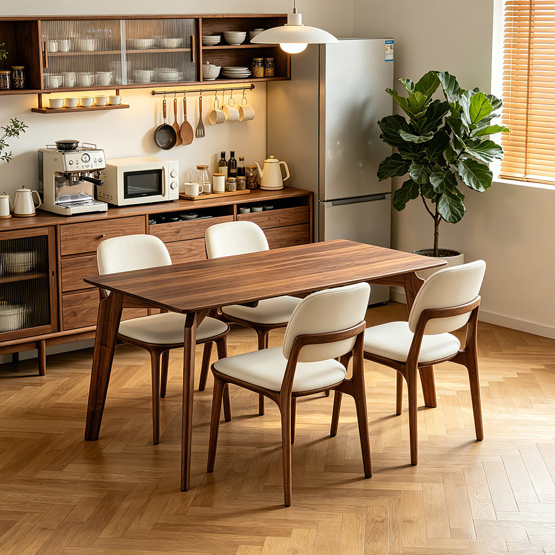 Clara Solid Ash Wood Dining Table