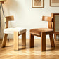Allen Chair - Modern Minimalist Solid Wood & Italian Velvet Dining Chair