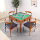 Bingo Solid Wood Mahjong Table with Folding Legs- Spot