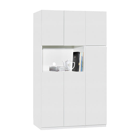 Ivory Series - 1.2m high combined shoe cabinet