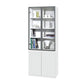 Ivory Series- Double Door Bookcase