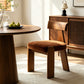 Allen Chair - Modern Minimalist Solid Wood & Italian Velvet Dining Chair
