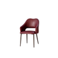 Brittany Faux Leather Dining Chairs | Italian Modern Accent Chairs