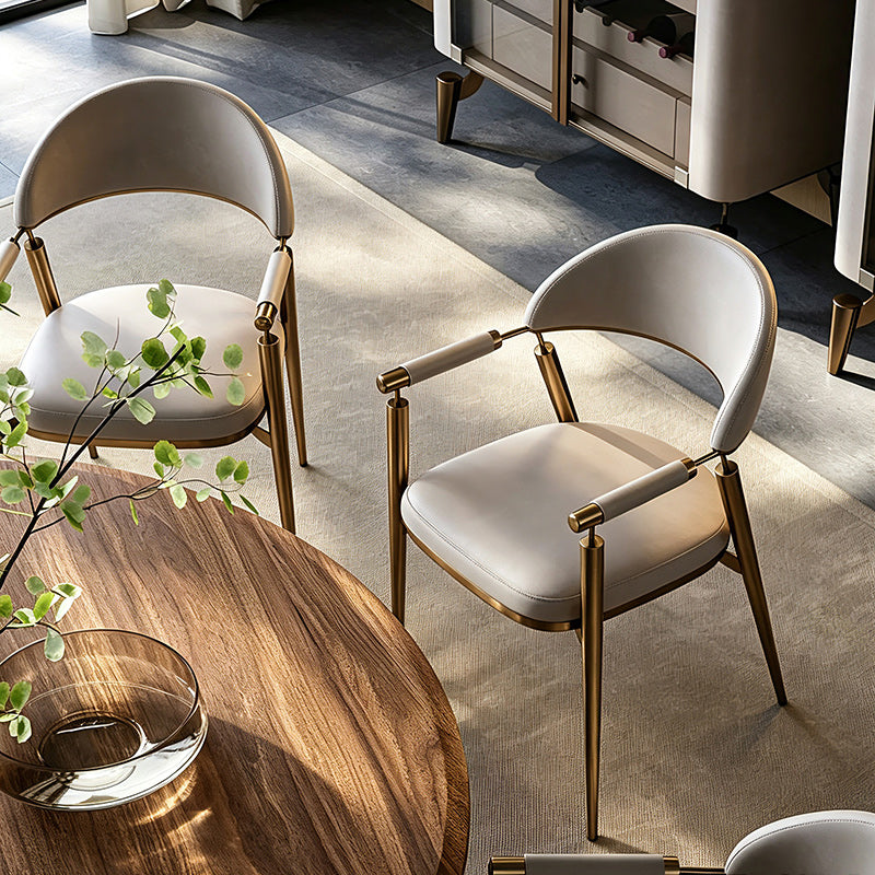 Lina Luxury Curved Armchair 