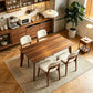 Clara Solid Ash Wood Dining Table