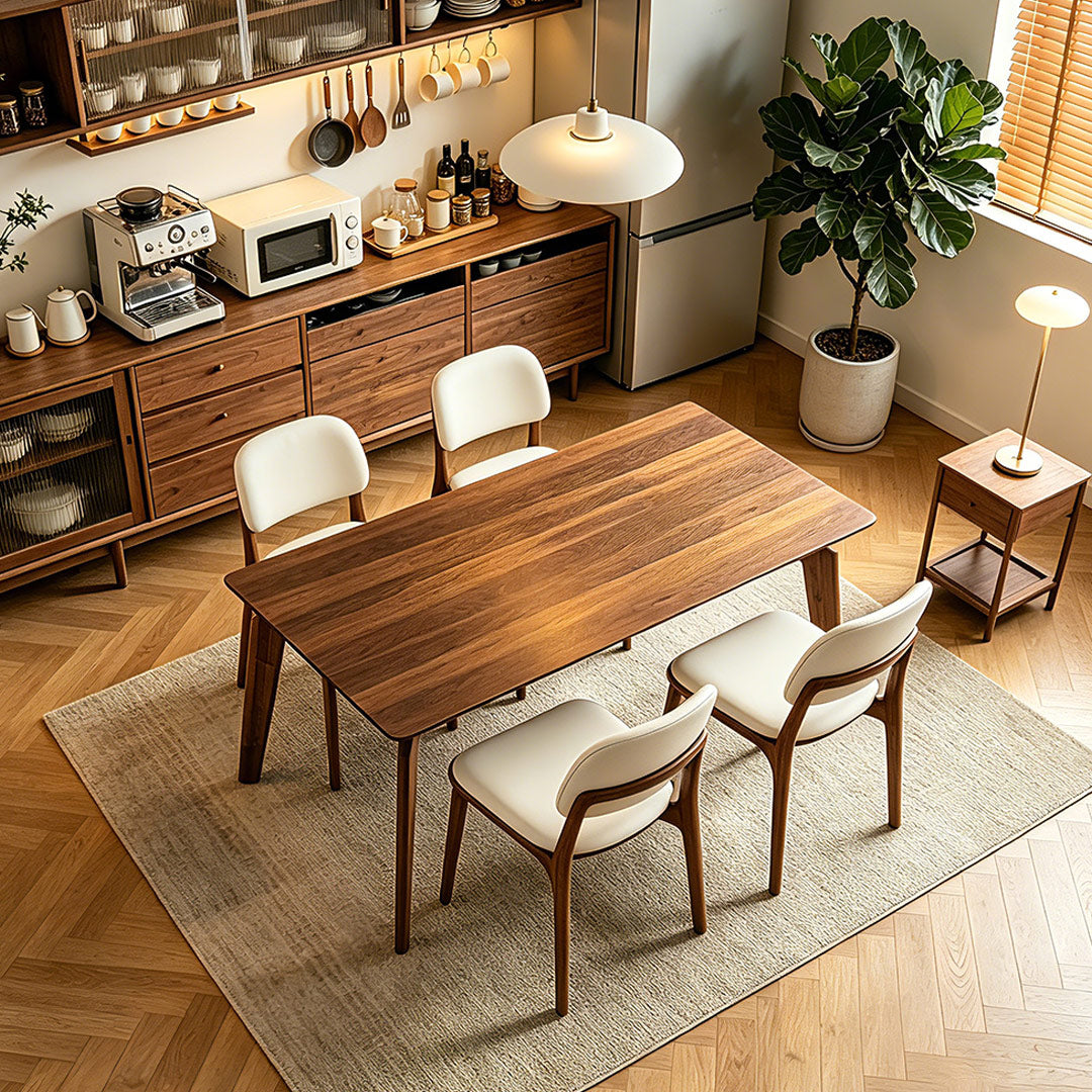 Clara Solid Ash Wood Dining Table