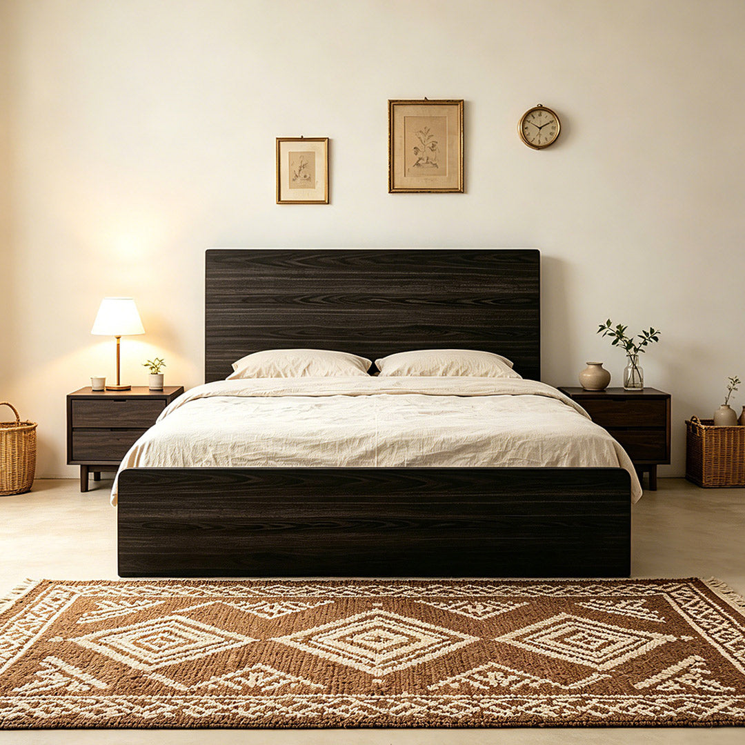 Eclipse Series- Wooden Bed Screen Bed Frame