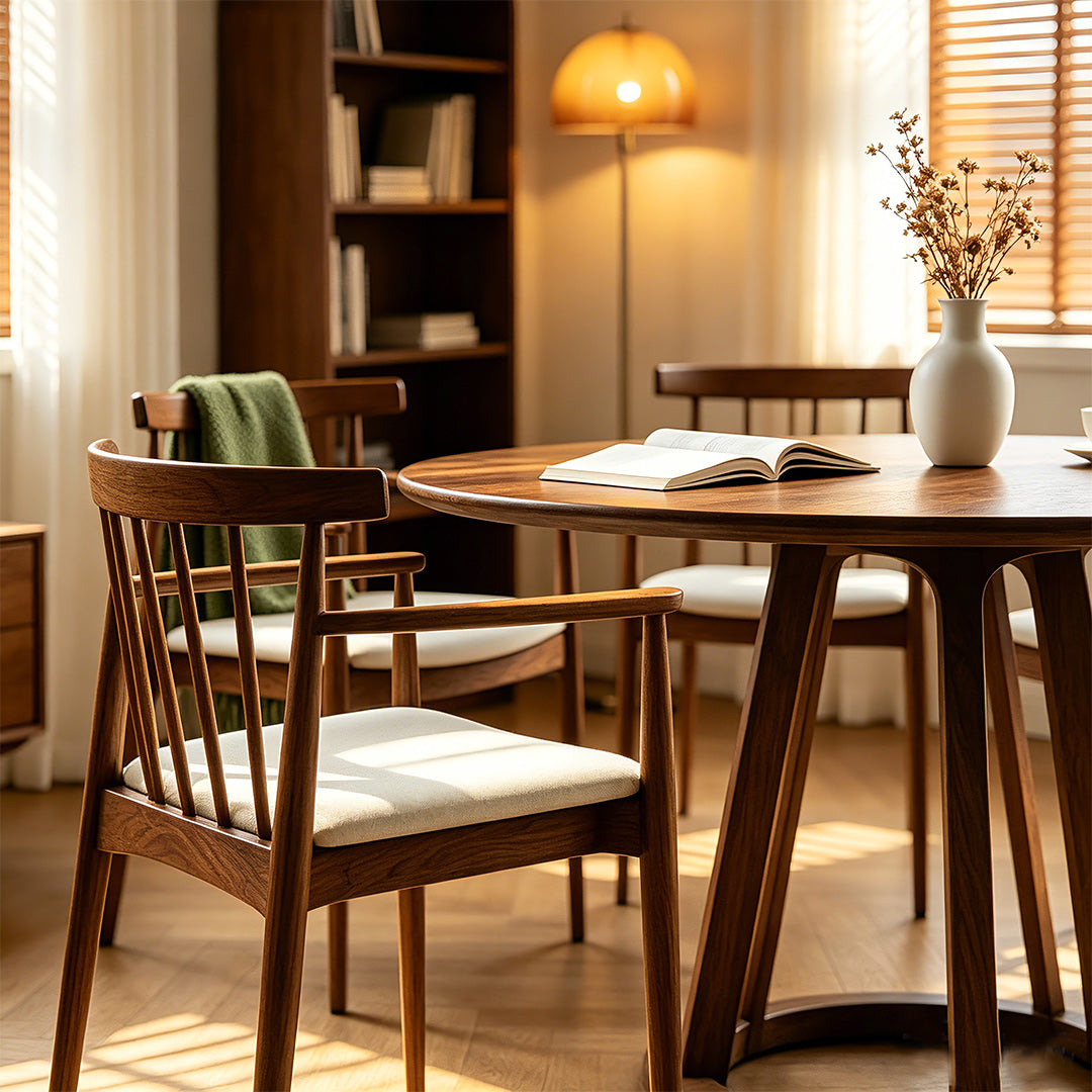Aurelia Ash Wood Armchair (Two-piece set)