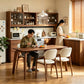 Clara Solid Ash Wood Dining Table