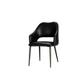 Brittany Faux Leather Dining Chairs | Italian Modern Accent Chairs