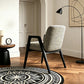Mateo Accent Armchair | Ergonomic Geometric Lounge Chair