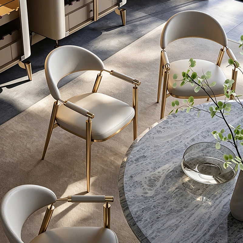 Lina Luxury Curved Armchair 