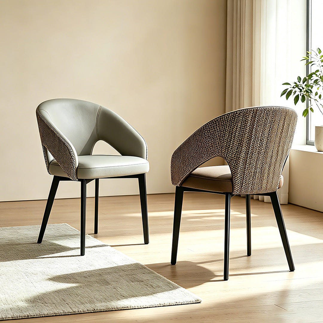George Modern Pet-Friendly Leather Dining Chair