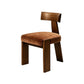 Allen Chair - Modern Minimalist Solid Wood & Italian Velvet Dining Chair