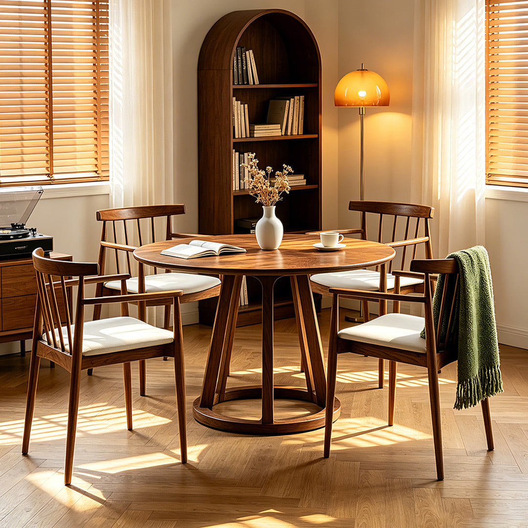 Aurelia Ash Wood Armchair (Two-piece set)
