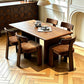 Allen Chair - Modern Minimalist Solid Wood & Italian Velvet Dining Chair