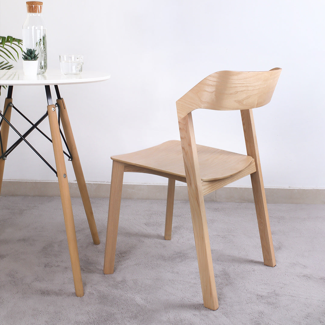 Fandango 實木可疊椅子 (兩張套裝)