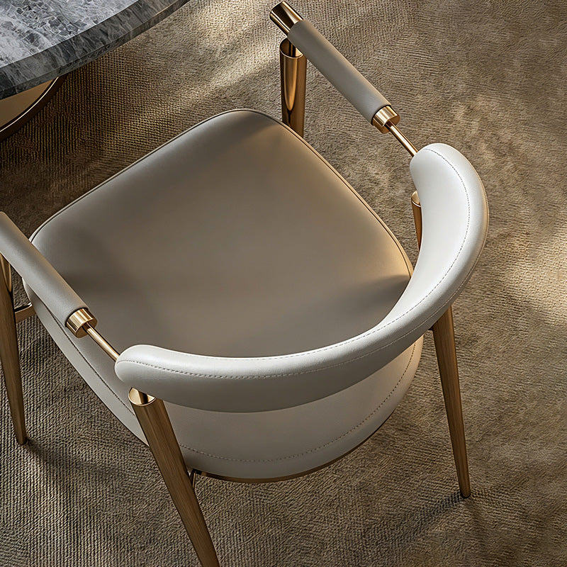Lina Luxury Curved Armchair 
