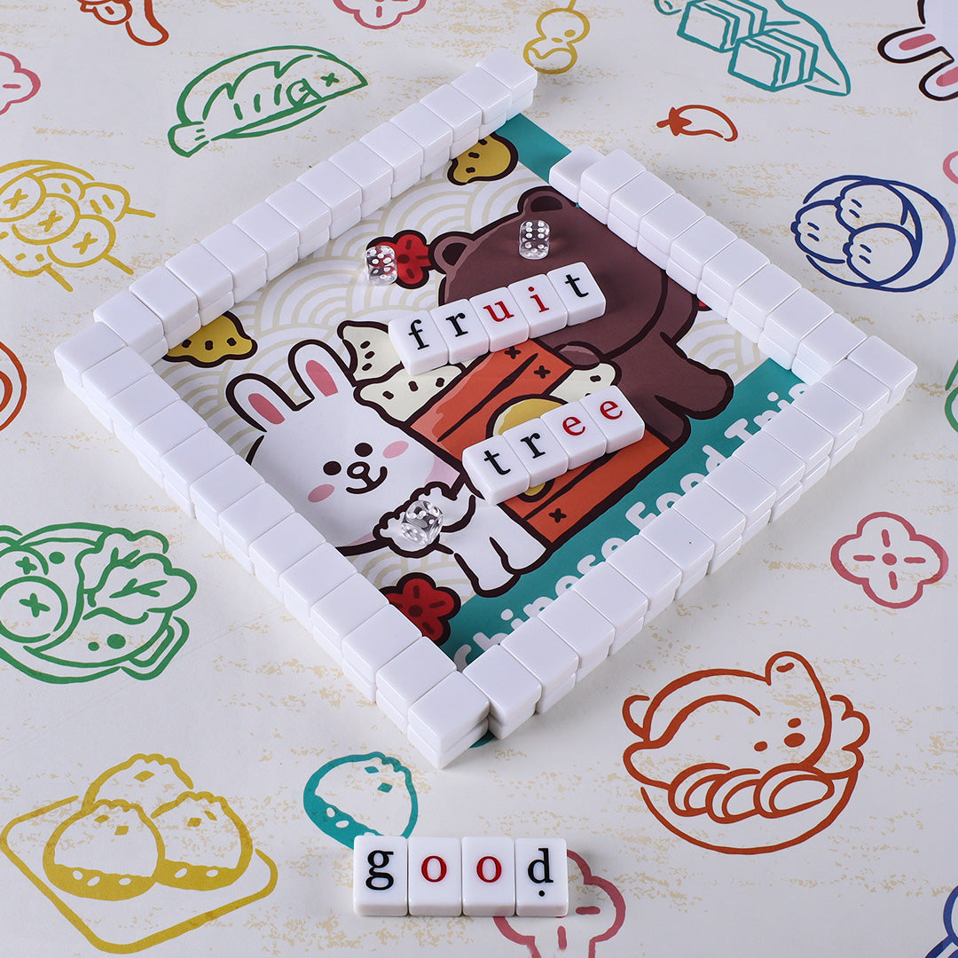 Hand-rubbed acrylic Taiwanese majong brand (5 points)