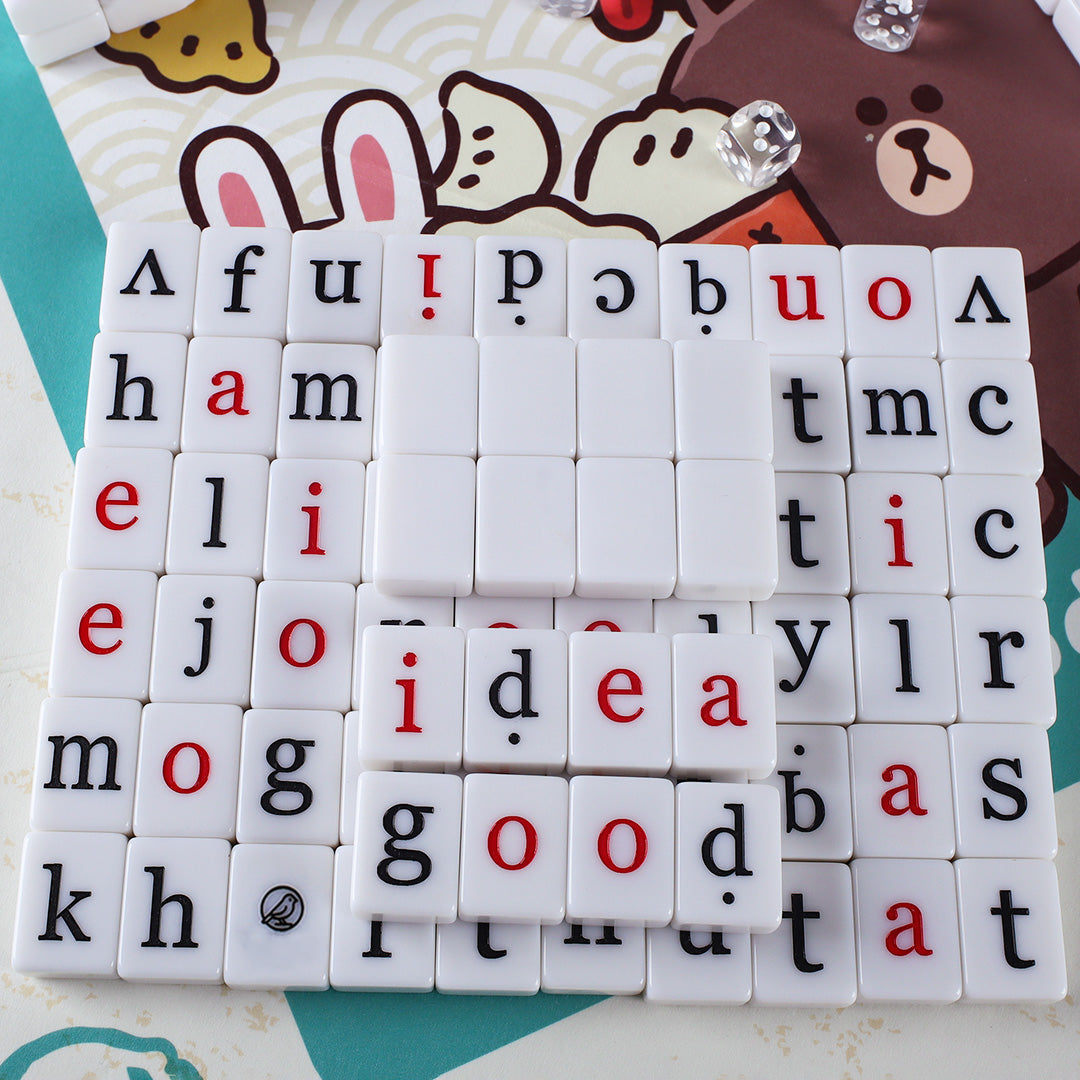 Hand-rubbed acrylic Taiwanese majong brand (5 points)